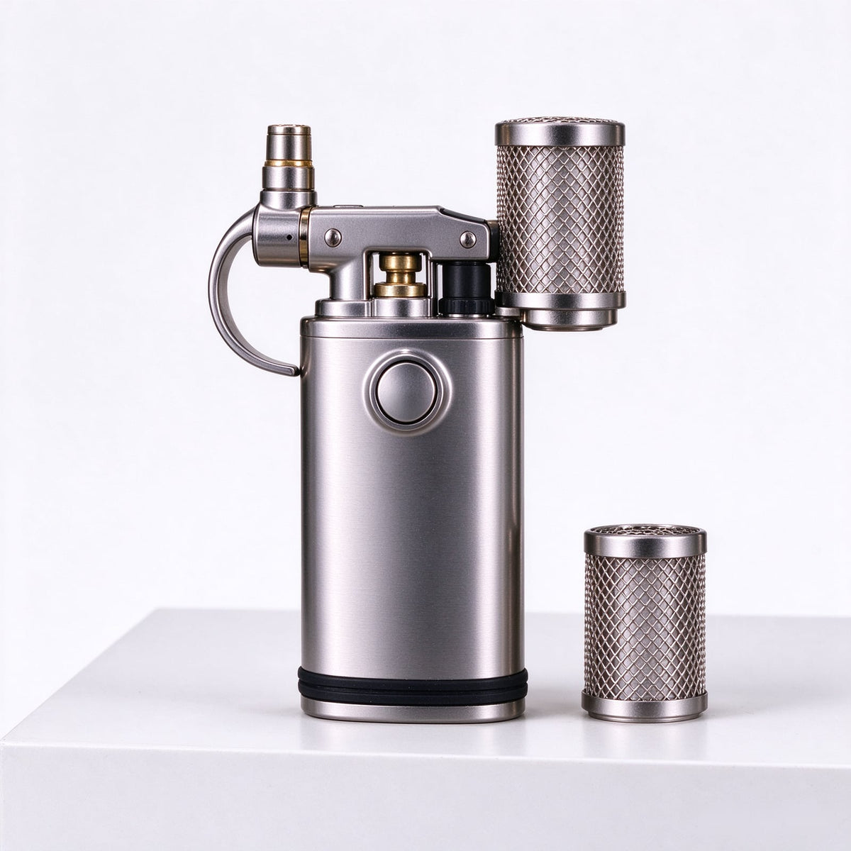 Stainless Steel 2-in-1 Torch and Sparkler Lighter