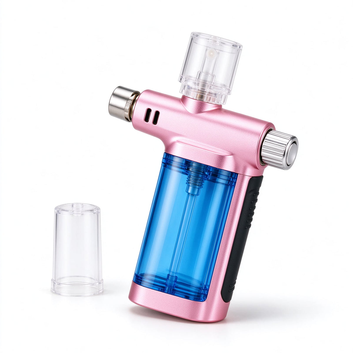 Transparent Tank Sparkler Torch - Pink and Blue Edition